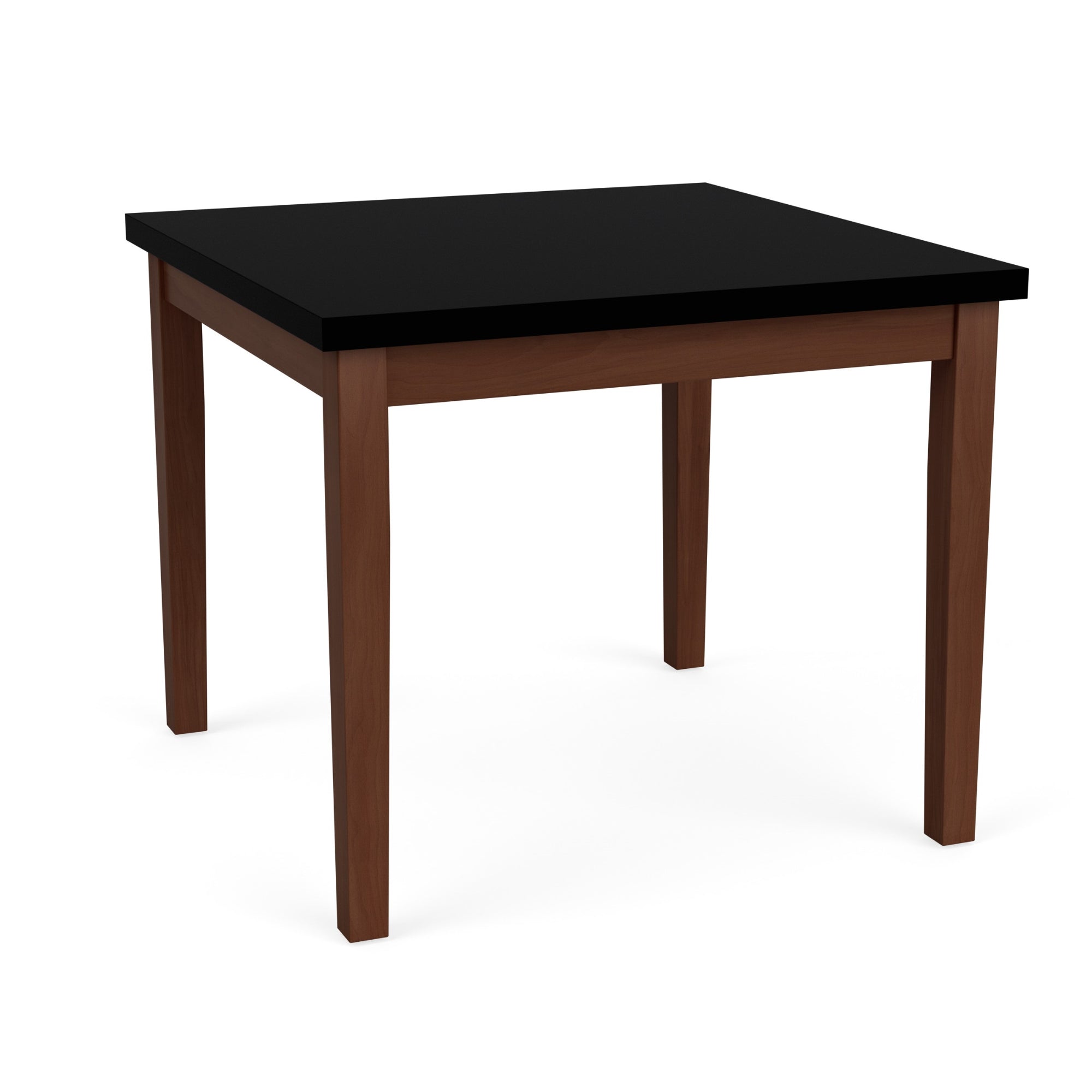 Lenox Wood Collection Corner Table, Black Laminate Tabletop, FREE SHIPPING