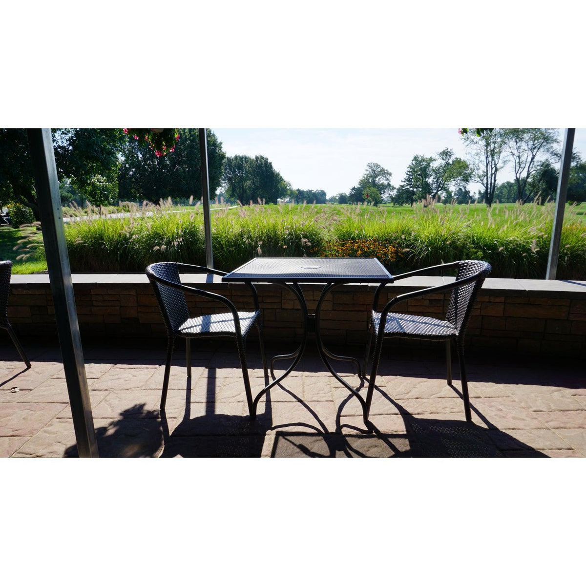 Marina Collection Outdoor/Indoor Synthetic Wicker Stacking Armchair