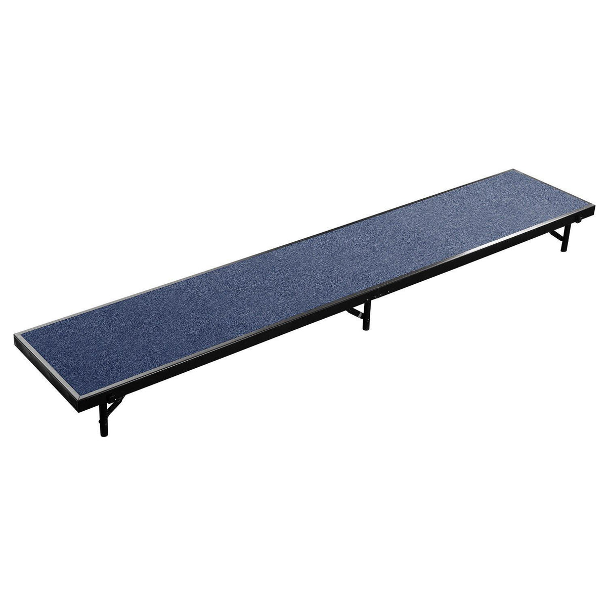 Single Level Straight Standing Choral Risers, 18" x 96" Platform