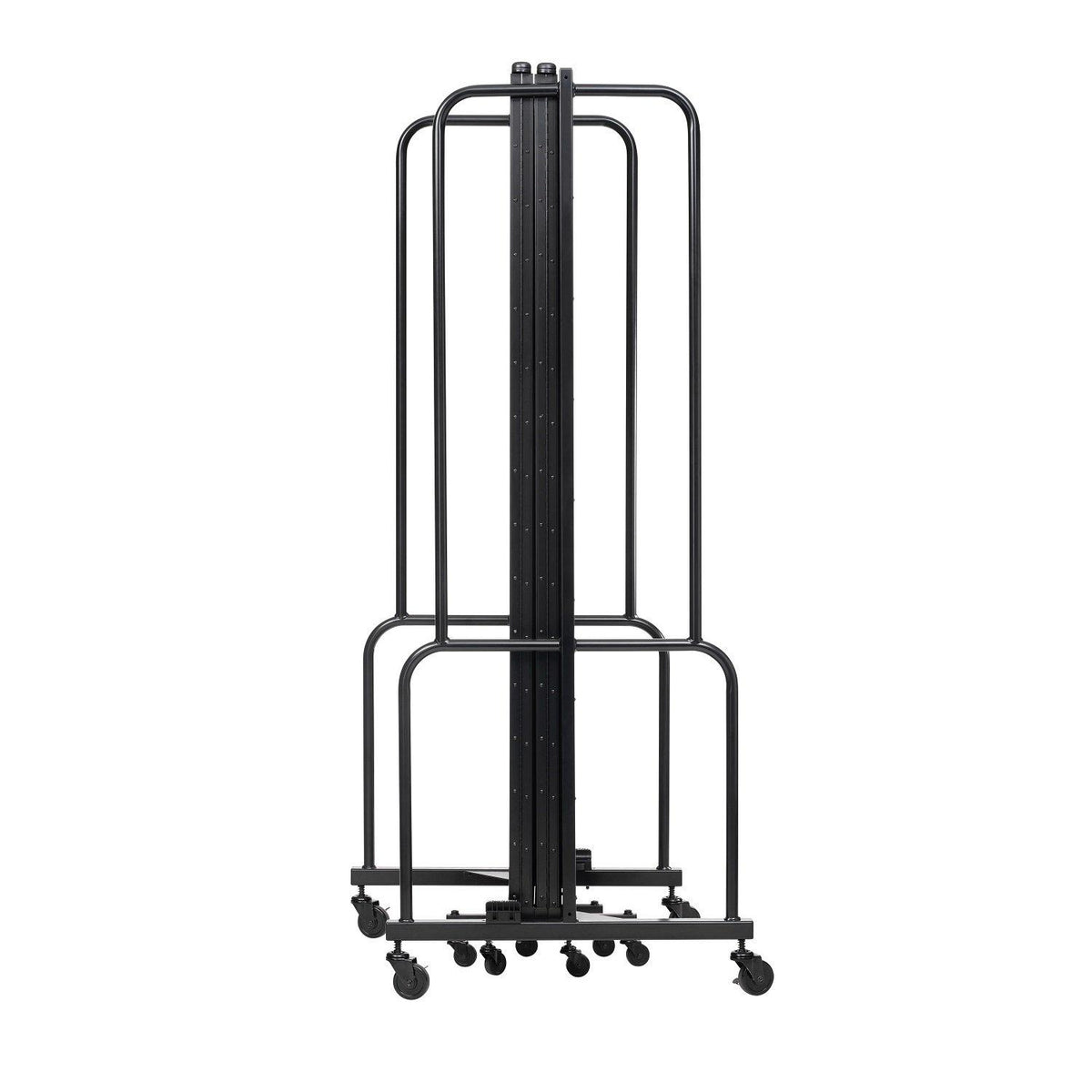 Robo Clear Acrylic Room Divider with Black Frame, 6' Height, 5 Sections