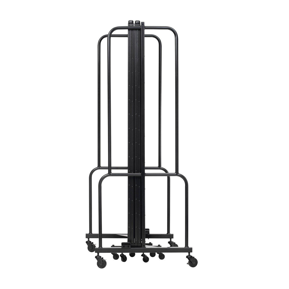 Robo Room Divider with PET Tackable Panels, Black Frame, 6' Height, 5 Sections