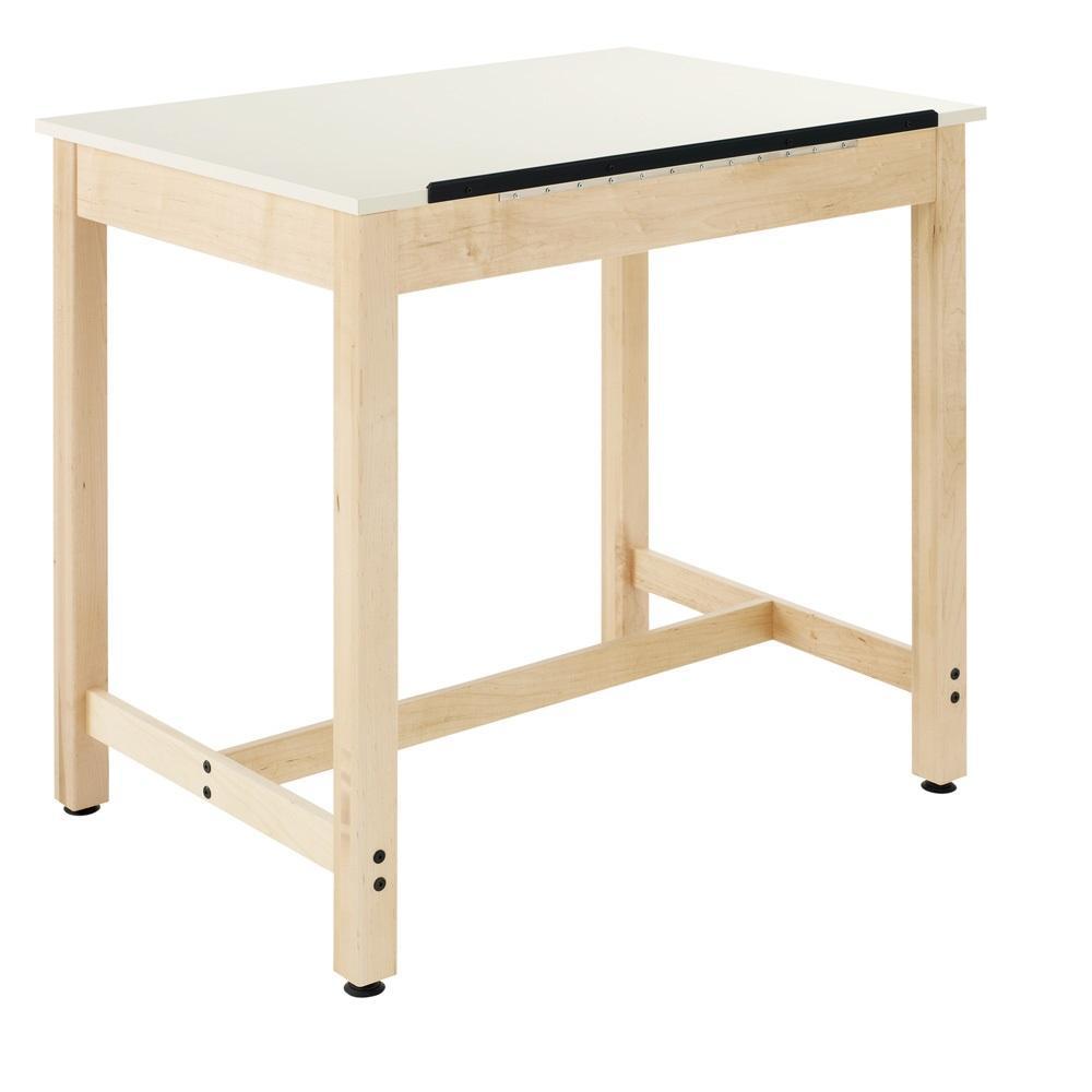 Drawing Table with Basic 1-Piece Top