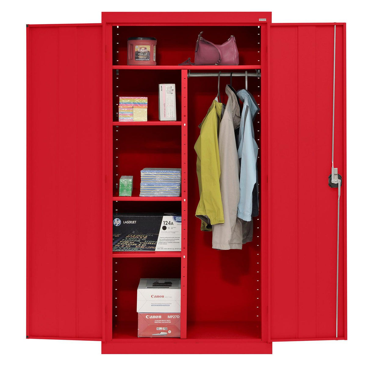 Elite Series Combination Storage Cabinet, 36" W x 24" D x 72" H