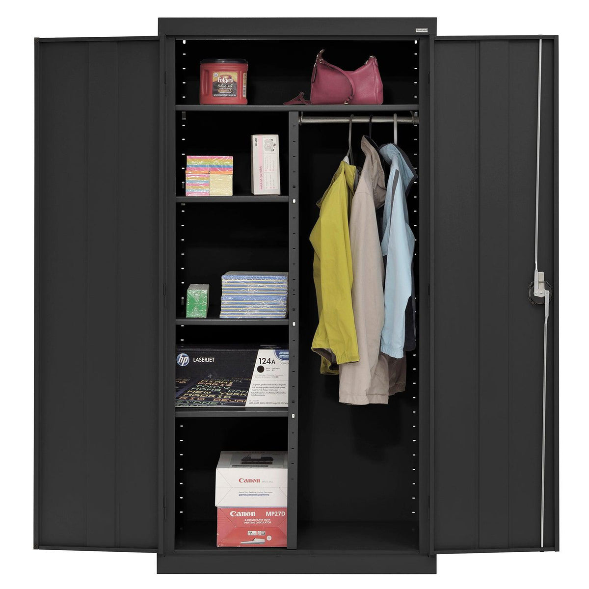 Elite Series Combination Storage Cabinet, 36" W x 24" D x 72" H