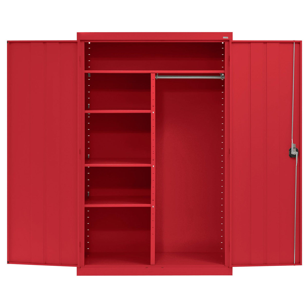 Elite Series Jumbo Combination Storage Cabinet, 46" W x 24" D x 72" H