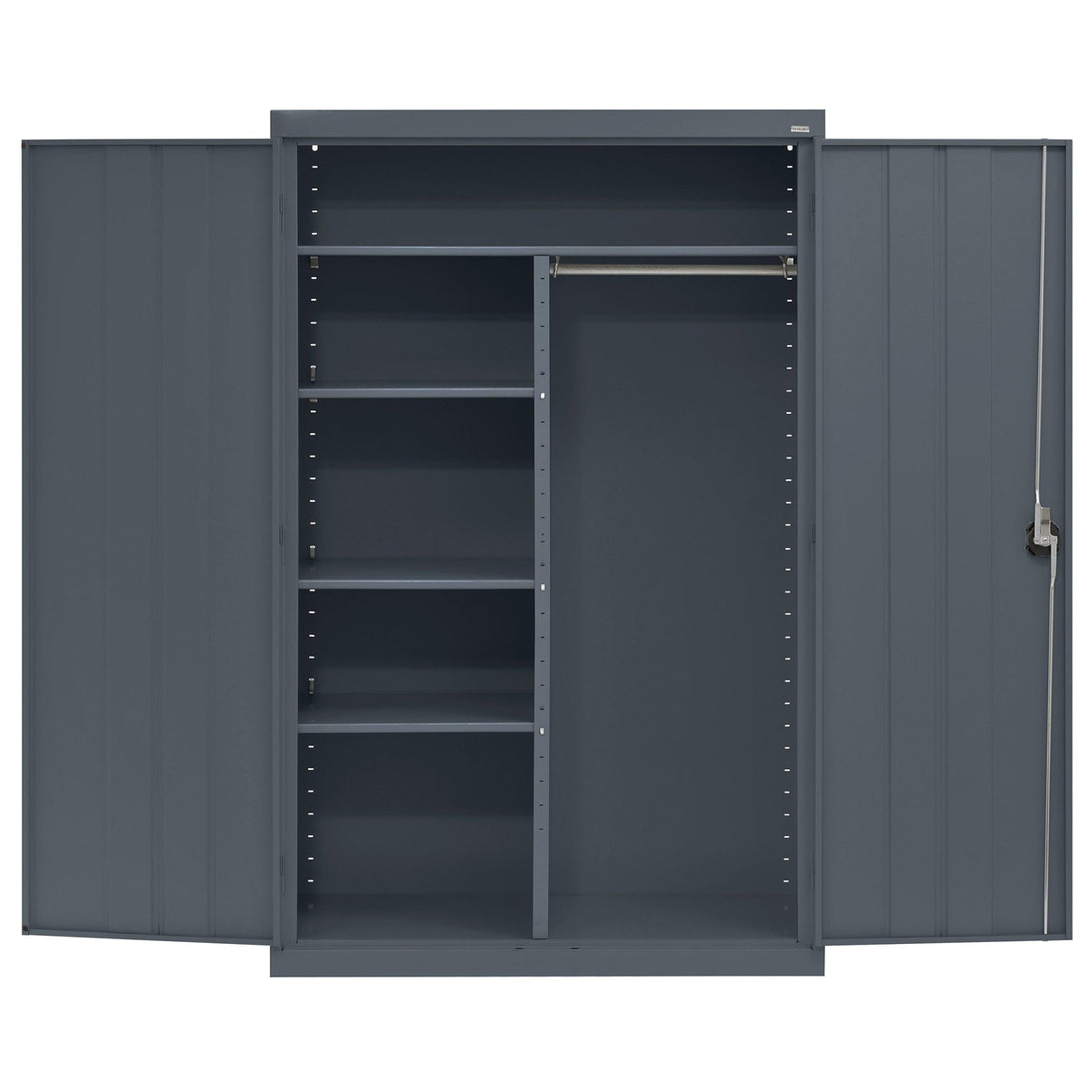 Elite Series Jumbo Combination Storage Cabinet, 46" W x 24" D x 72" H