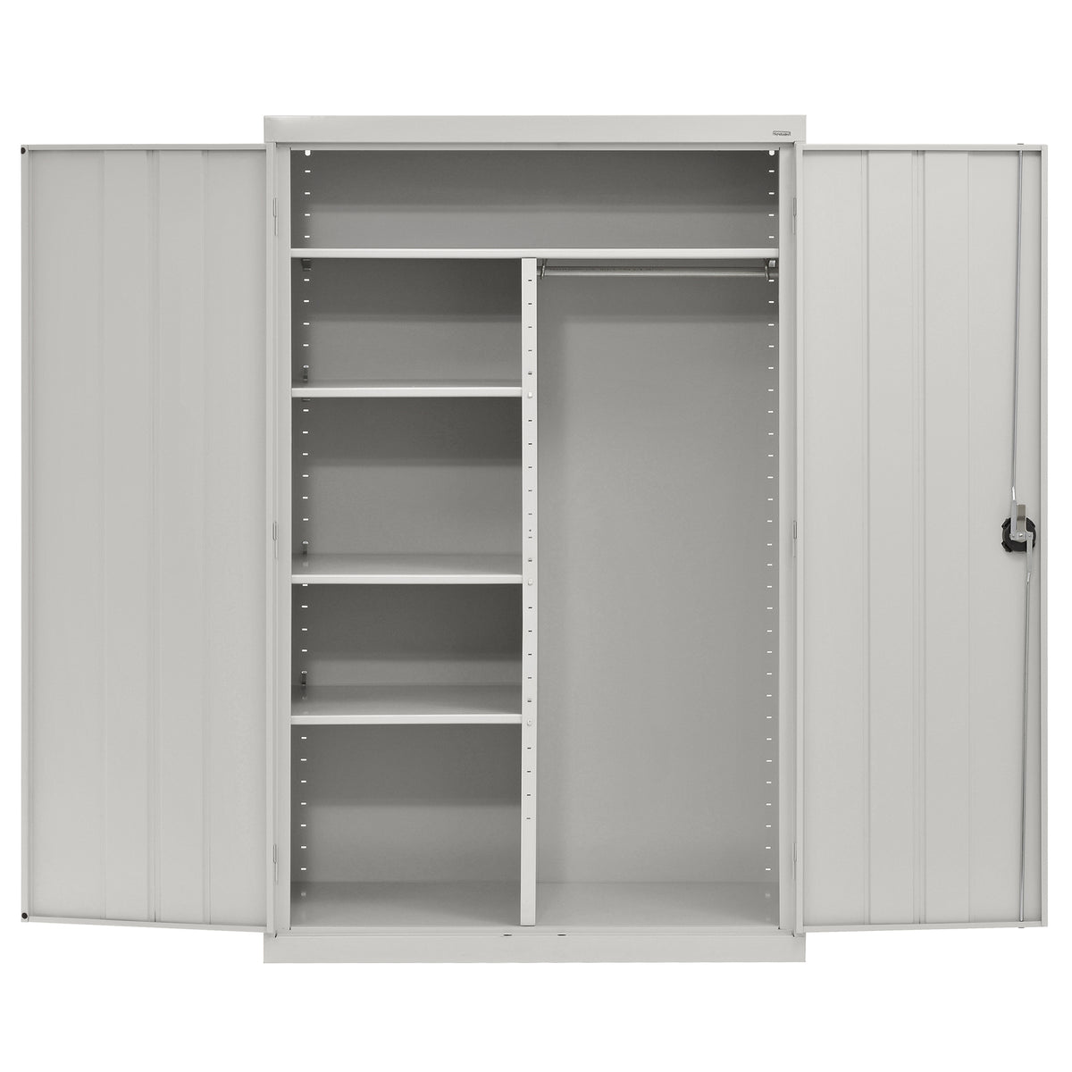 Elite Series Jumbo Combination Storage Cabinet, 46" W x 24" D x 72" H