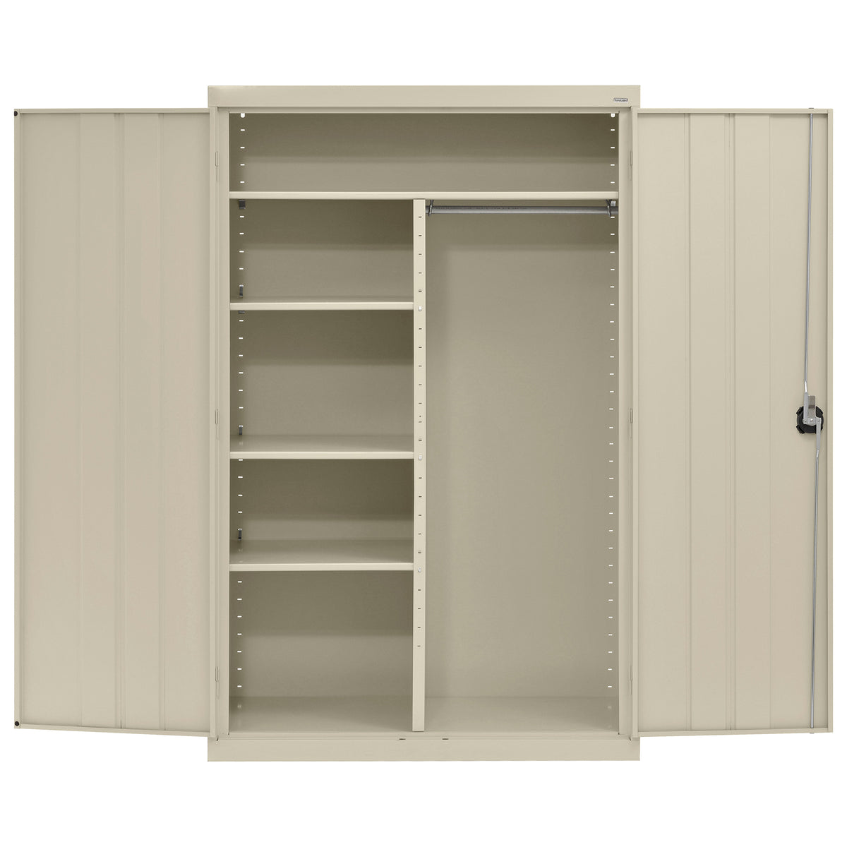Elite Series Jumbo Combination Storage Cabinet, 46" W x 24" D x 72" H