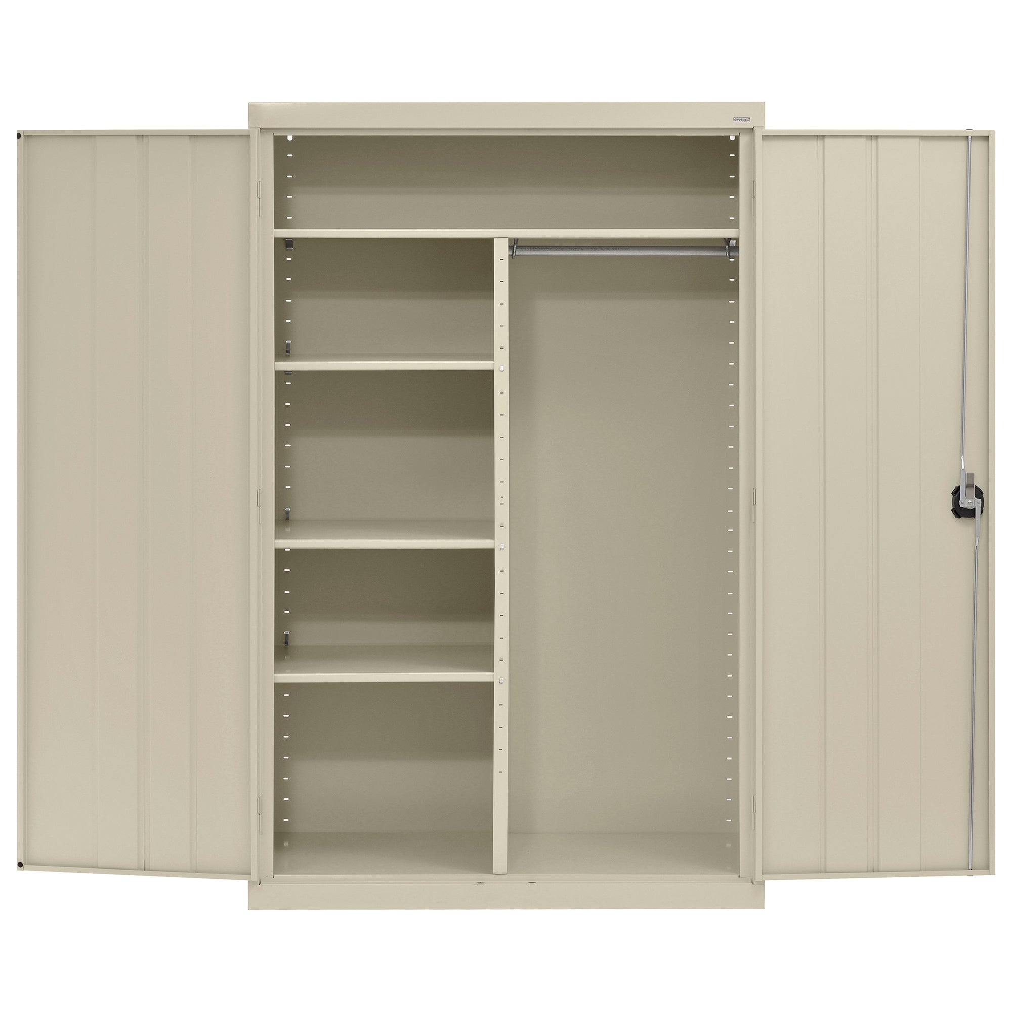 Elite Series Jumbo Combination Storage Cabinet, 46" W x 24" D x 72" H