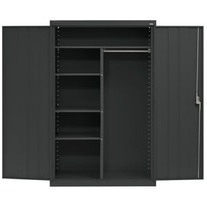 Elite Series Jumbo Combination Storage Cabinet, 46" W x 24" D x 72" H