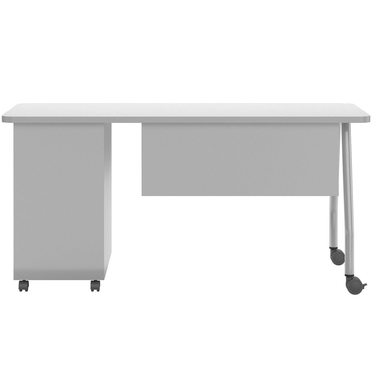 Echo Series Mobile Teacher's Desk, 24" x 60"