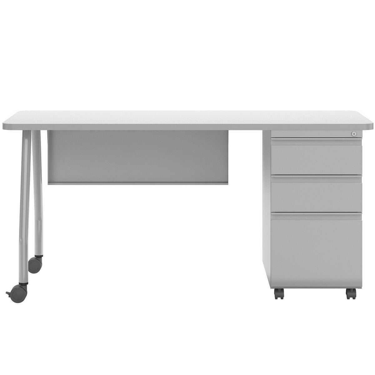 Echo Series Mobile Teacher's Desk, 24" x 54"