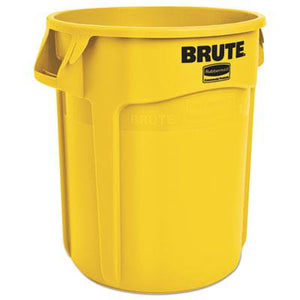 Rubbermaid Vented Round Brute Waste Container, 20 Gallon