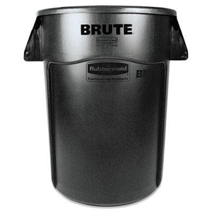 Rubbermaid Vented Round Brute Waste Container, 44 Gallon