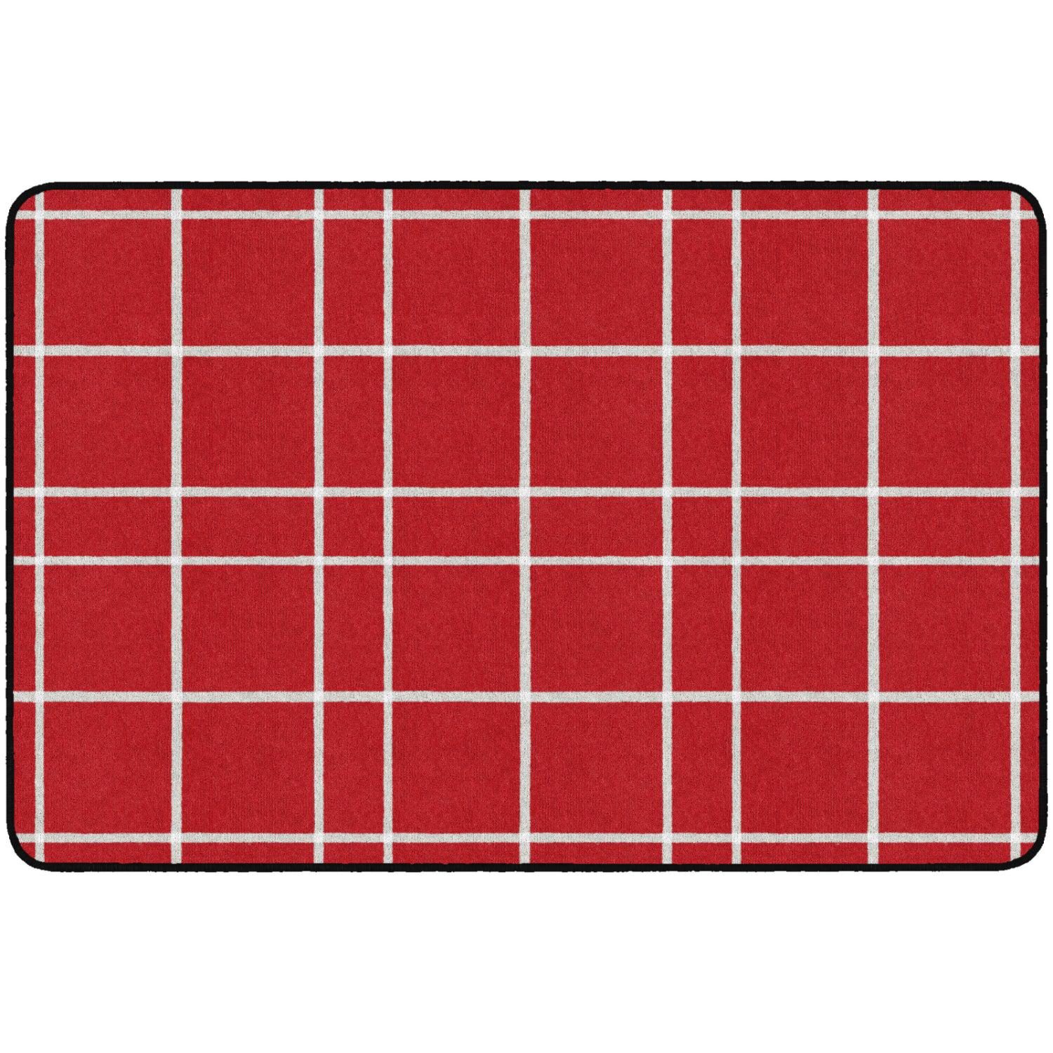 Red Check Rugs