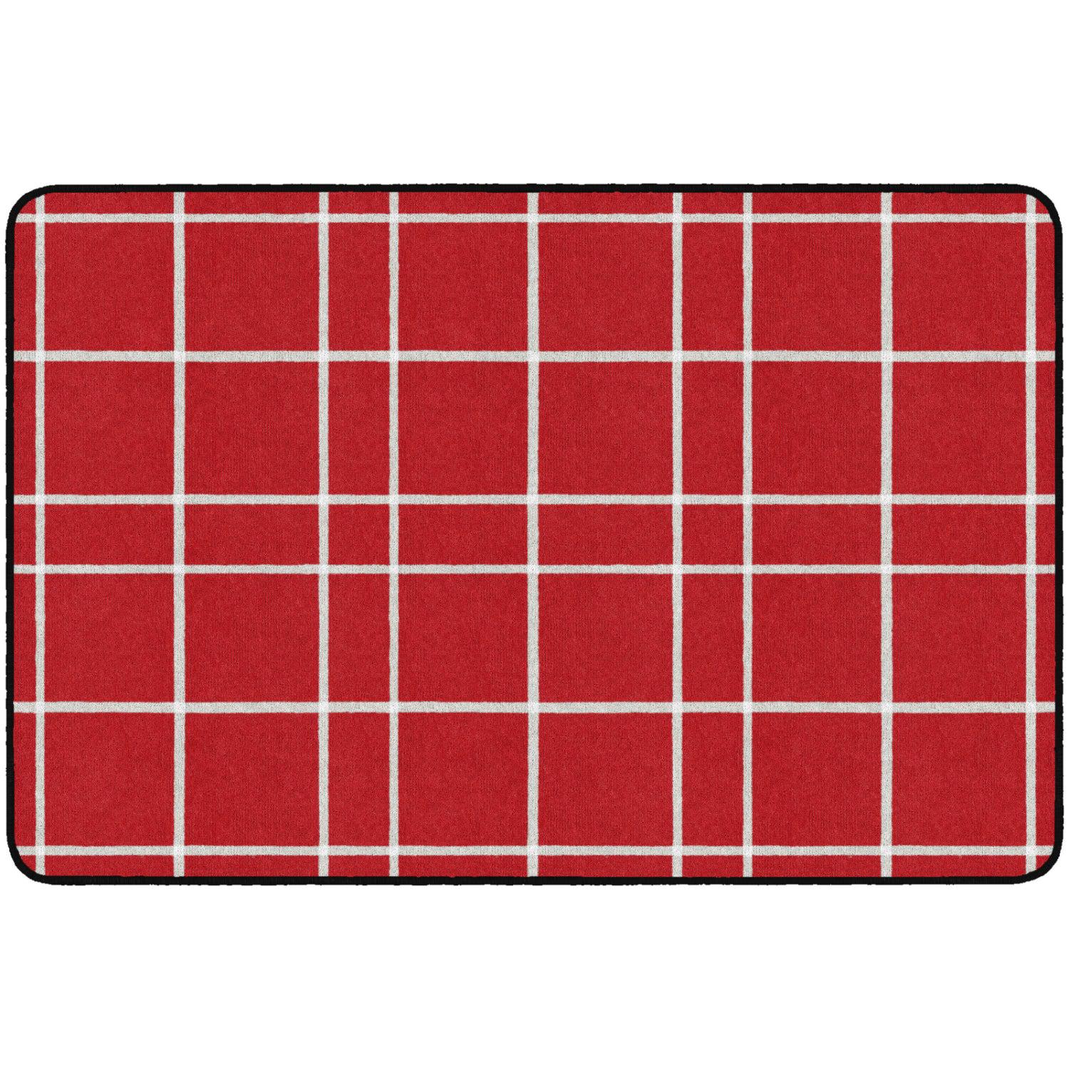 Red Check Rugs