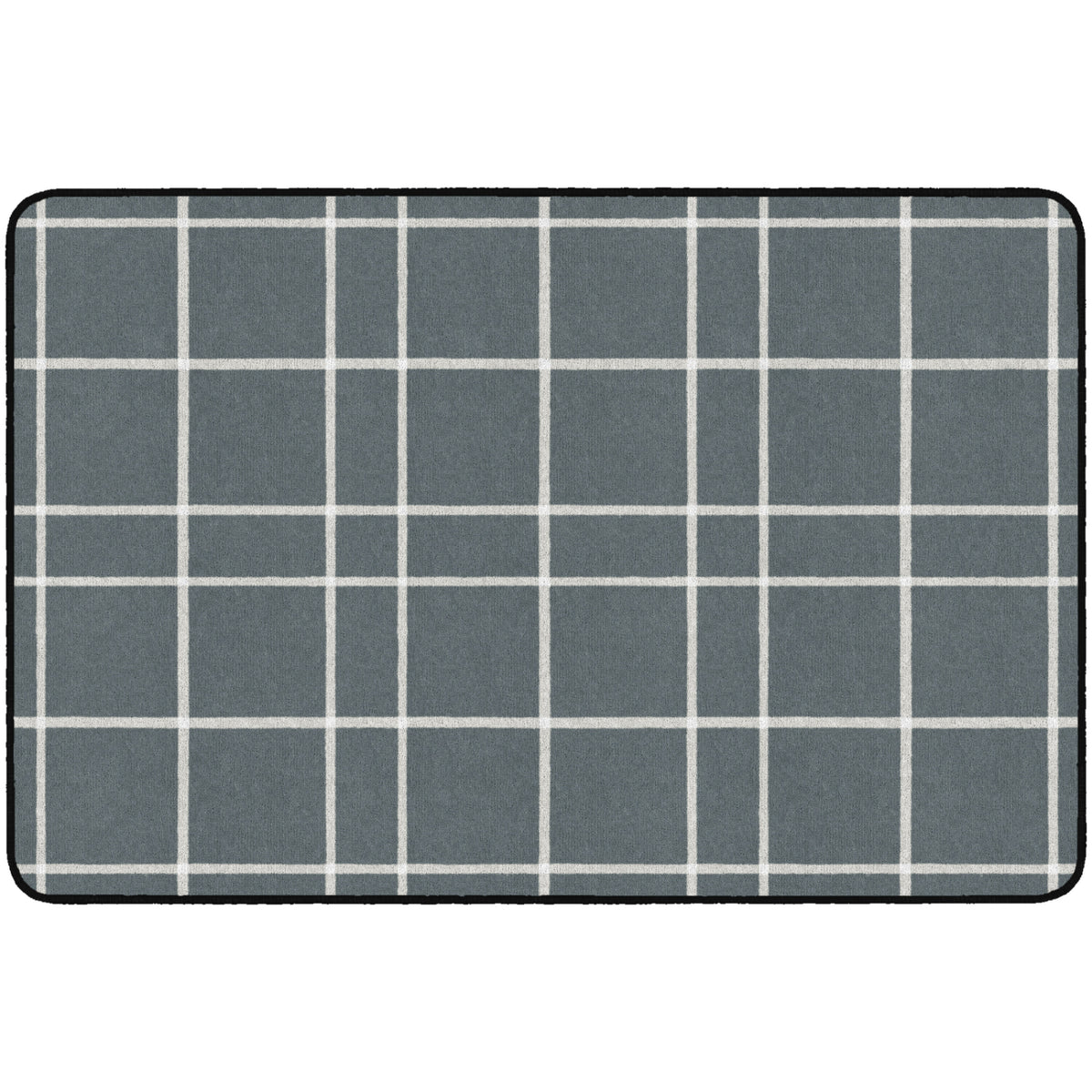 Gray Check Rugs