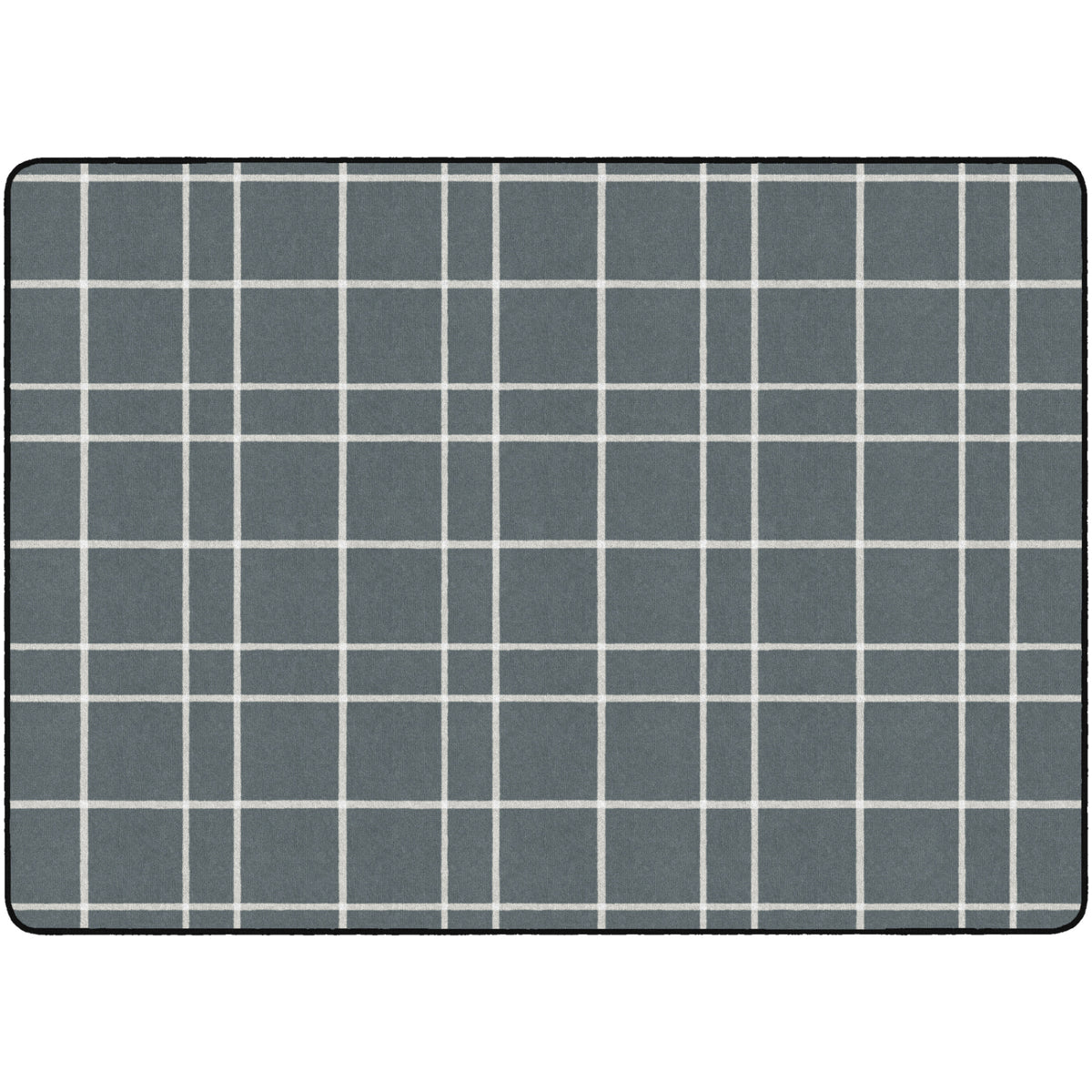 Gray Check Rugs