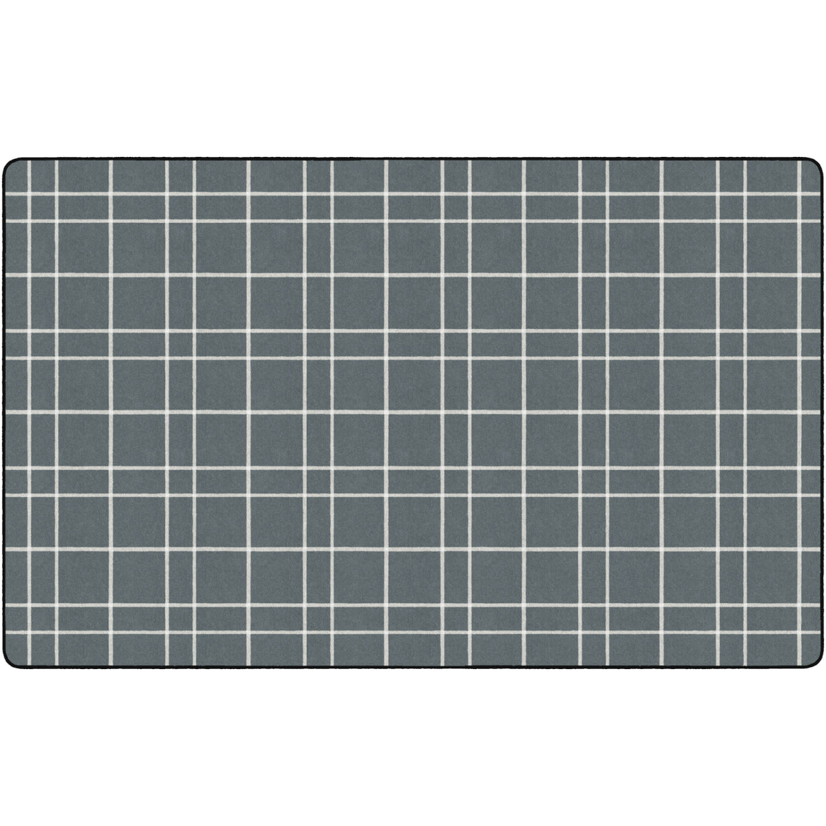 Gray Check Rugs