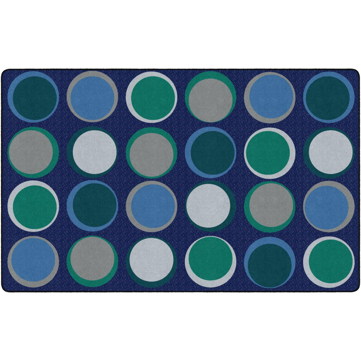 Sitting Spots Cool Rugs, Rectangular