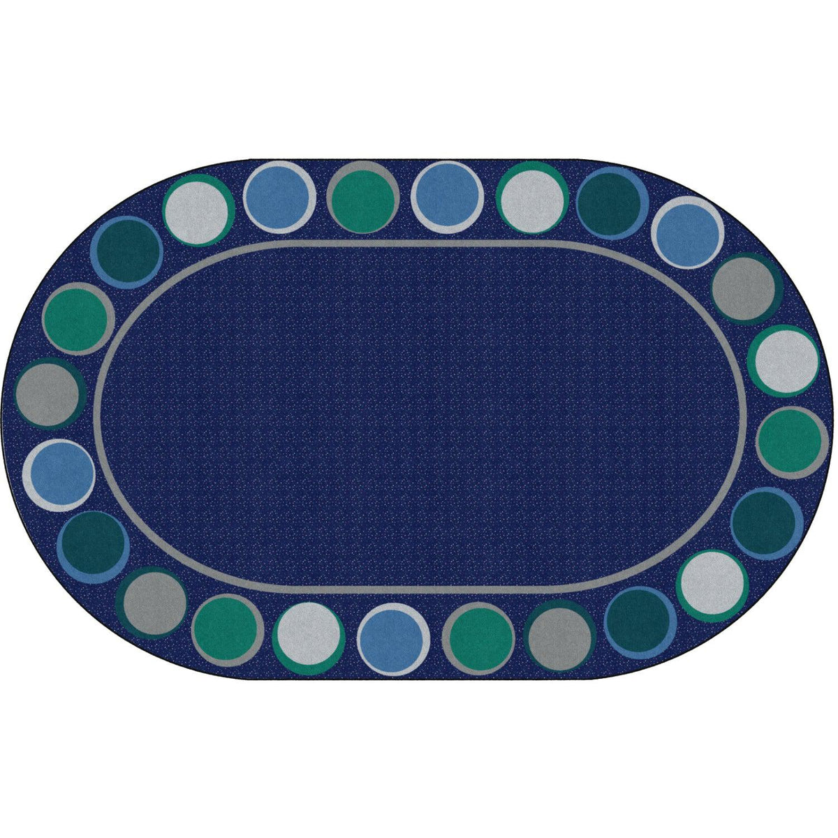 Sitting Spots Cool Rugs, Oval