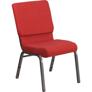 Nextgen 18-1/2" Church Stack Chair with 4-1/4"-Thick Seat and Ganging Clamps