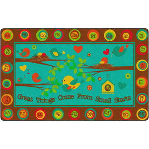 Great Things Come From Small Starts Rugs