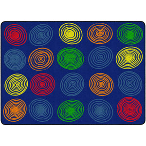 Circles Primary Rugs