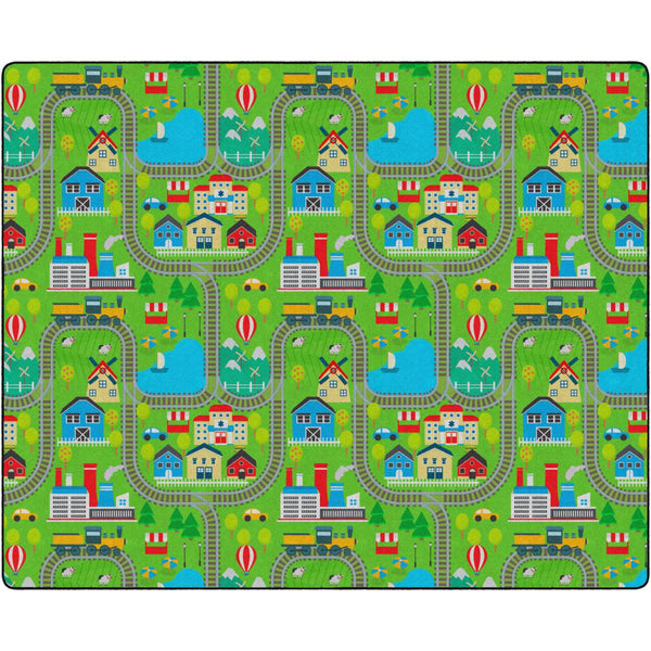 Model Train Rugs Train Ride Rugs - NextGen Furniture, Inc.