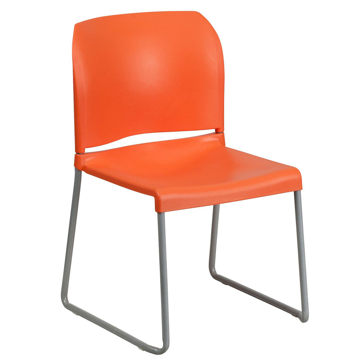 Nextgen Full Back Contoured Stack Chair with Sled Base, 880 lb. Capacity