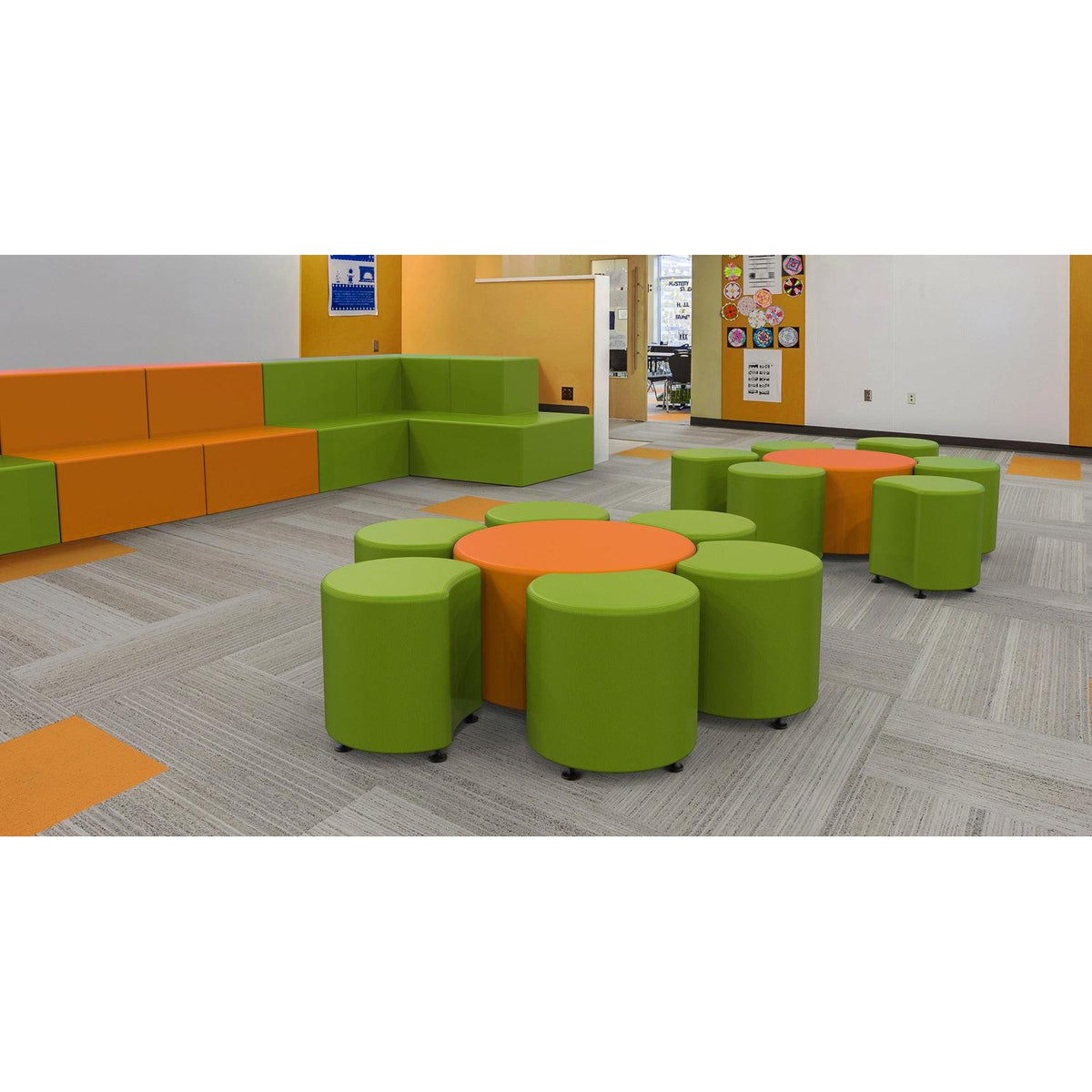 Sonik Soft Seating Flower Set, 18" H