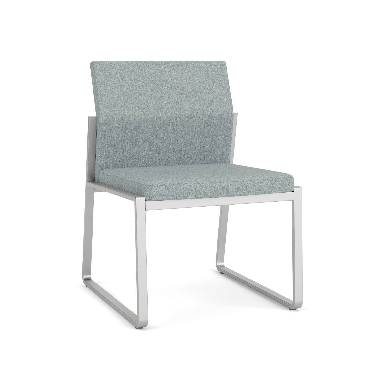 Gansett Collection Reception Seating, Armless Guest Chair, Healthcare Vinyl Upholstery, FREE SHIPPING