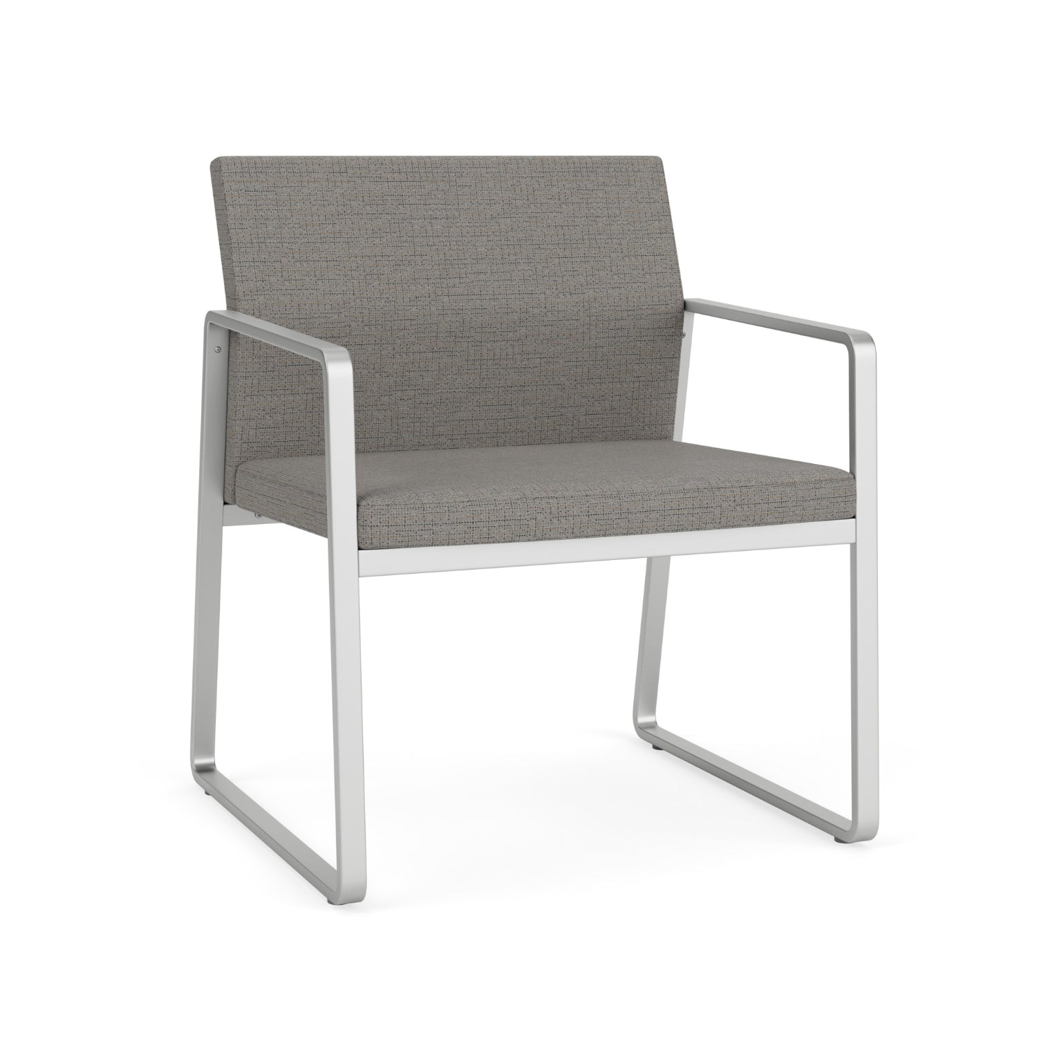 Gansett Collection Reception Seating, Oversize Guest Chair, 400 lb. Capacity, Designer Fabric Upholstery, FREE SHIPPING