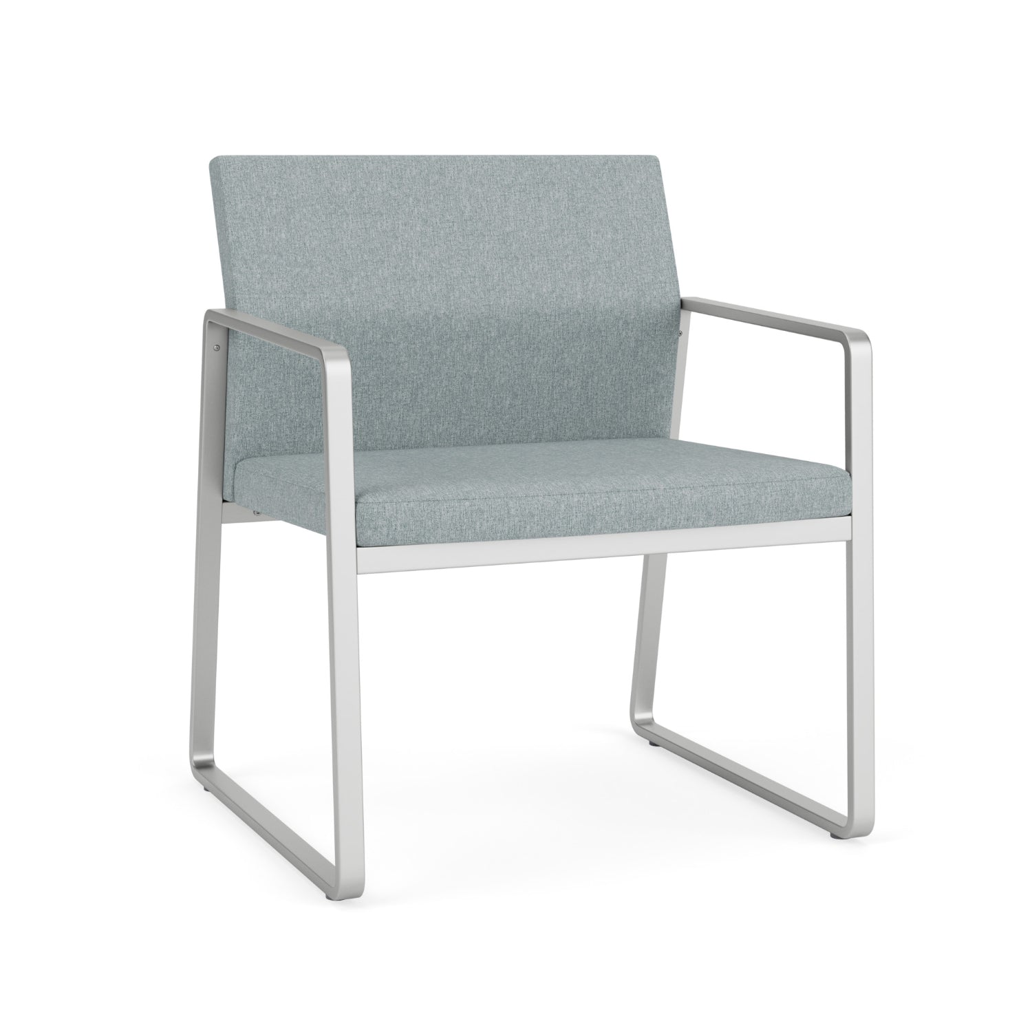 Gansett Collection Reception Seating, Oversize Guest Chair, 400 lb. Capacity, Healthcare Vinyl Upholstery, FREE SHIPPING