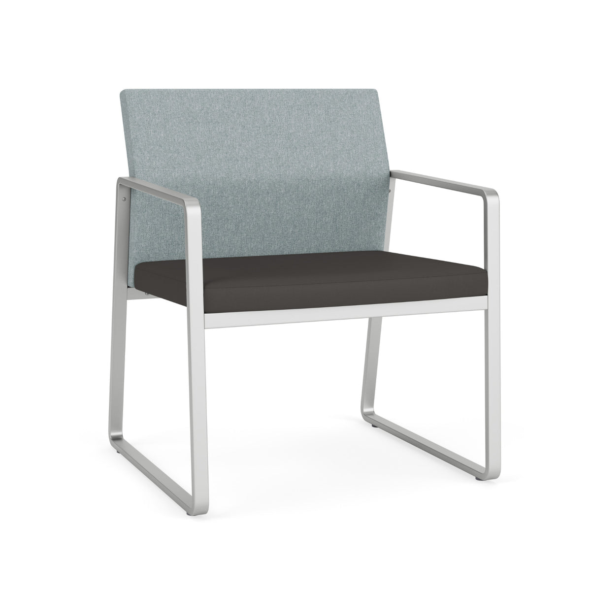 Gansett Collection Reception Seating, Oversize Guest Chair, 400 lb. Capacity, Healthcare Vinyl Upholstery, FREE SHIPPING