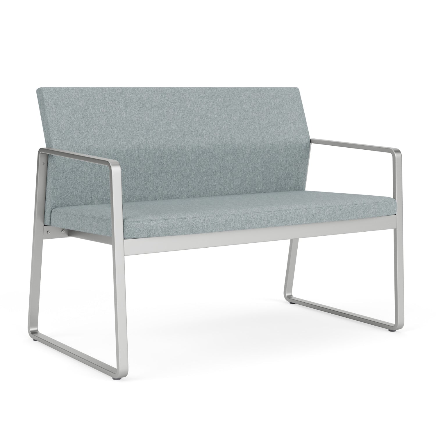 Gansett Collection Reception Seating, Loveseat, Healthcare Vinyl Upholstery, FREE SHIPPING