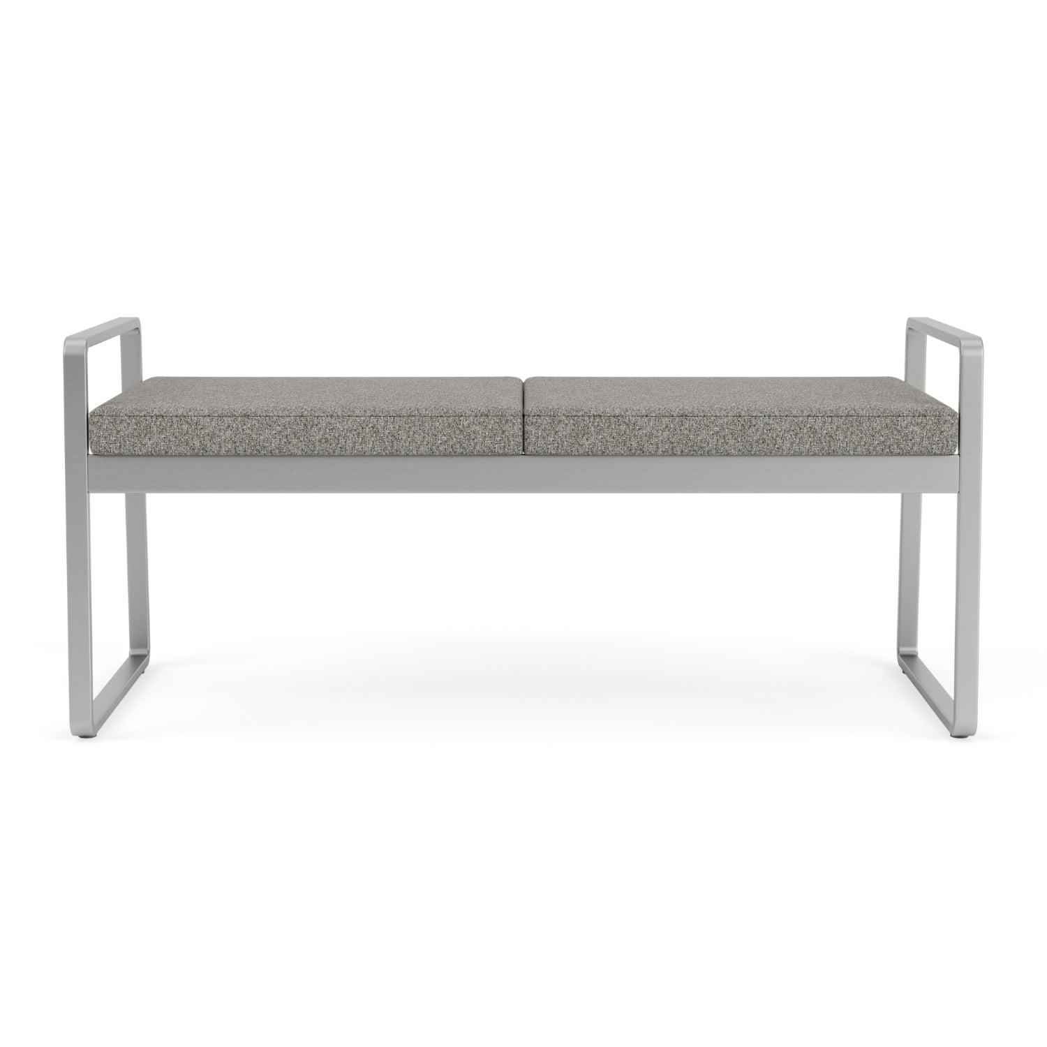 Gansett Collection Reception Seating, 2 Seat Bench, Standard Fabric Upholstery, FREE SHIPPING