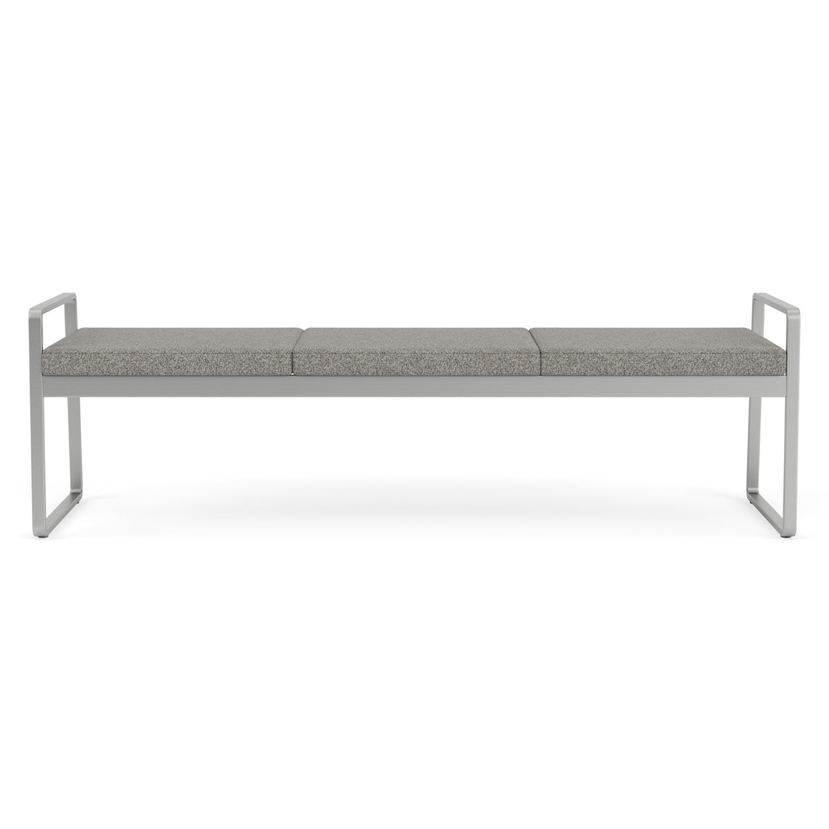 Gansett Collection Reception Seating, 3 Seat Bench, Standard Fabric Upholstery, FREE SHIPPING