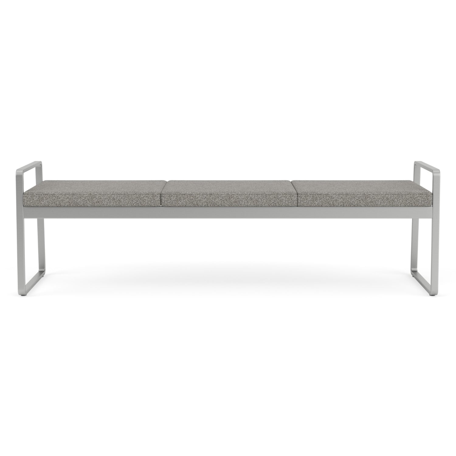 Gansett Collection Reception Seating, 3 Seat Bench, Standard Fabric Upholstery, FREE SHIPPING