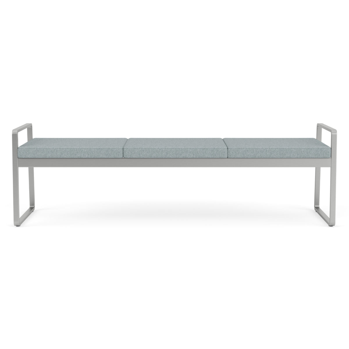 Gansett Collection Reception Seating, 3 Seat Bench, Healthcare Vinyl Upholstery, FREE SHIPPING