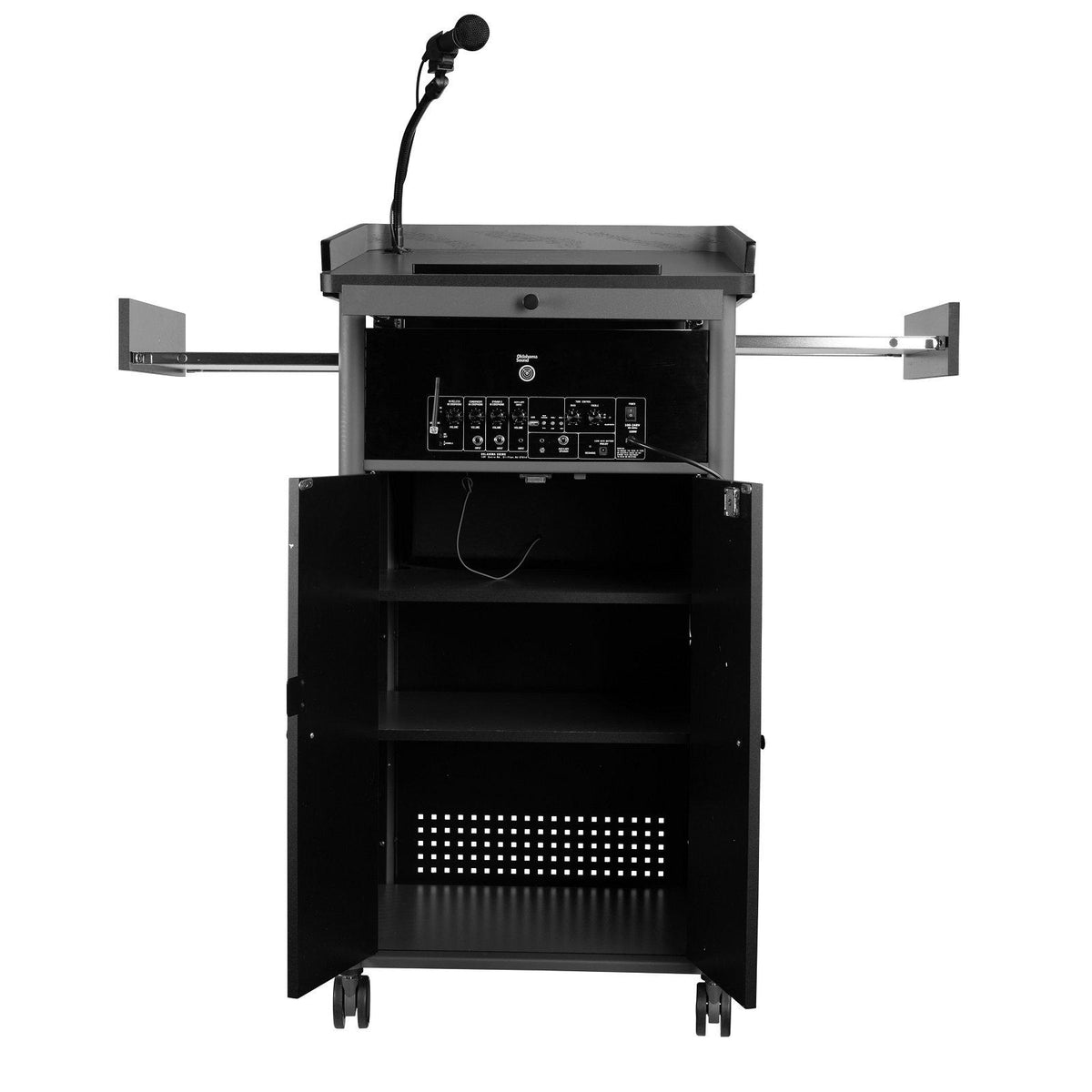 Oklahoma Sound Greystone Lectern with Sound System