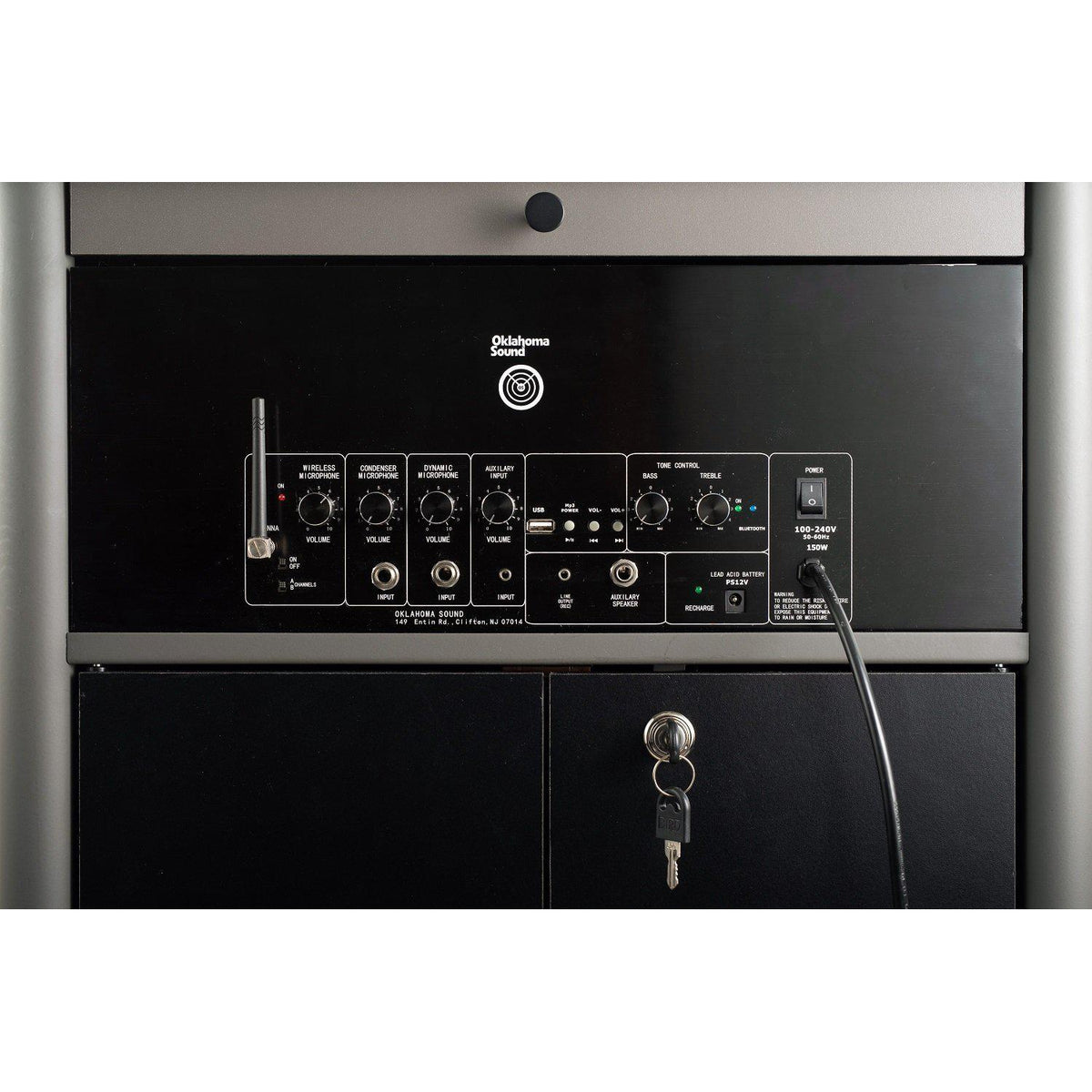 Oklahoma Sound Greystone Lectern with Sound System