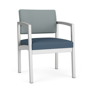 Lenox Steel Collection Reception Seating, Guest Chair, 300 lb. Capacity, Healthcare Vinyl Upholstery, FREE SHIPPING