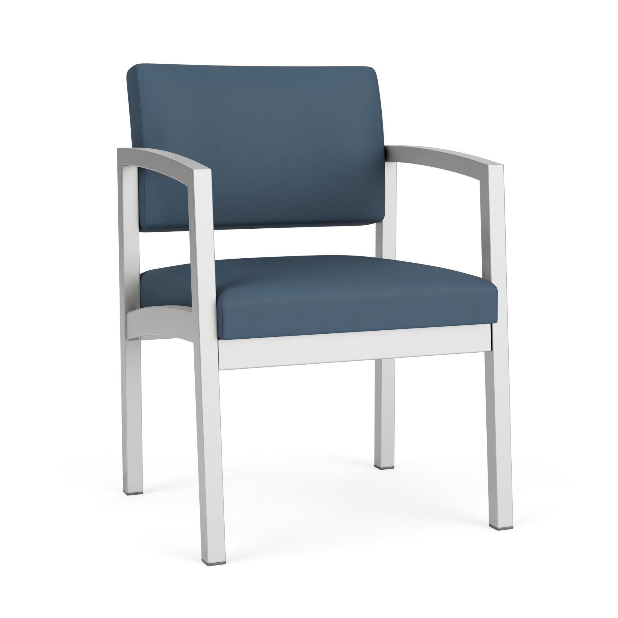 Lenox Steel Collection Reception Seating, Guest Chair, 300 lb. Capacity, Healthcare Vinyl Upholstery, FREE SHIPPING