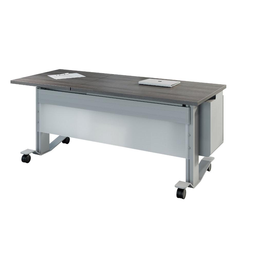 Hooligan Rectangular Teacher's Desk with Storage, 72" x 30"