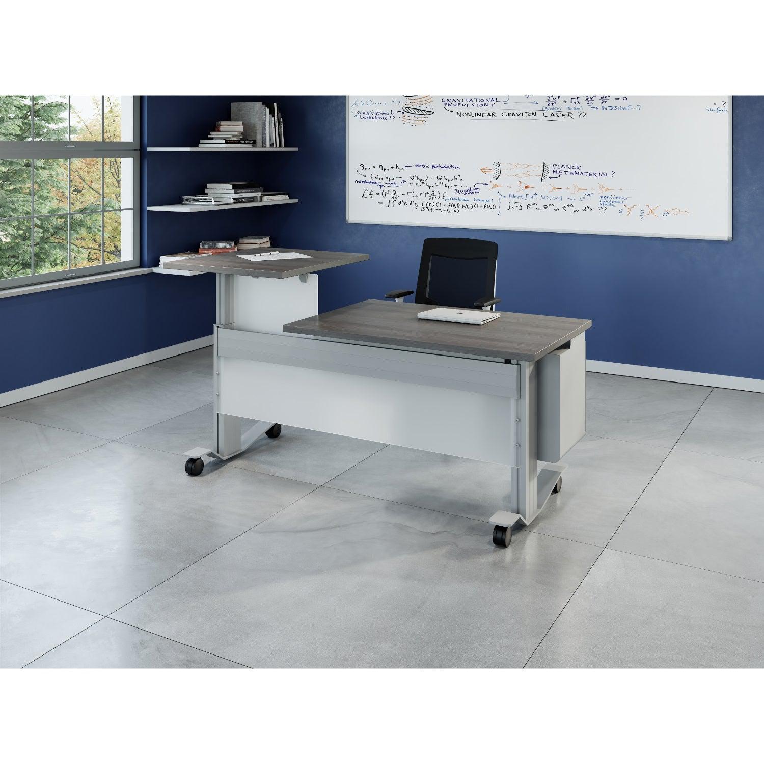 Hooligan Rectangular Teacher's Desk with Storage, 72" x 30"