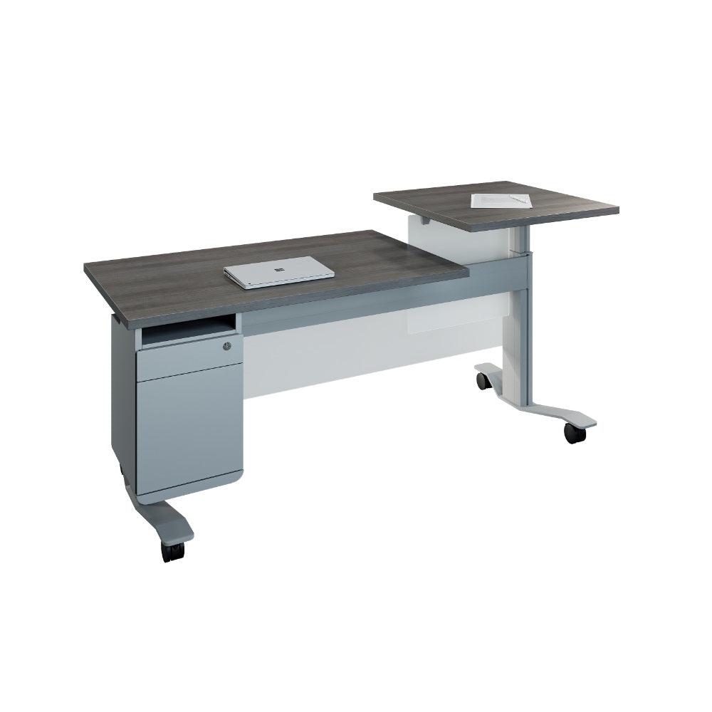 Hooligan Rectangular Teacher's Desk with Storage, 72" x 30"