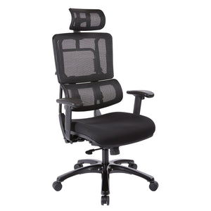 Black Headrest for ProX996 Series Mesh Back Chair