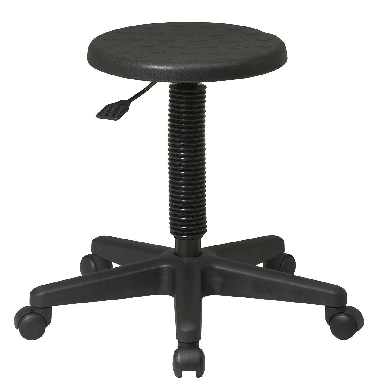 Intermediate Stool with Dual Wheel Casters