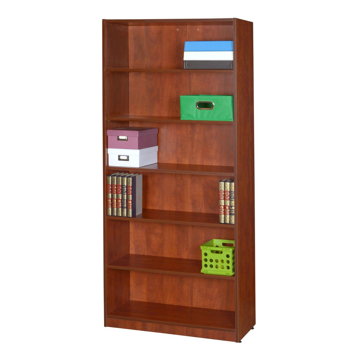Legacy Collection 71" High Six-Shelf Bookcase